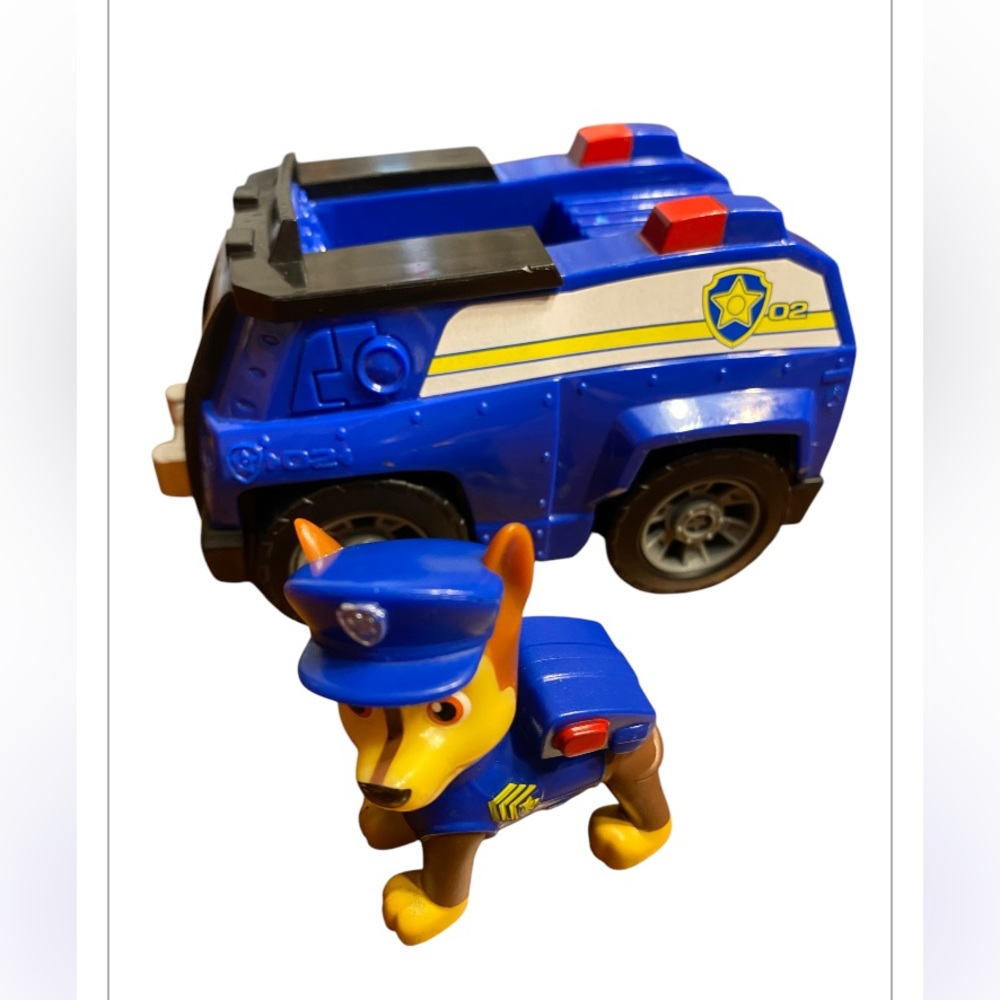 Paw patrol cruiser toy car.  With Chase.